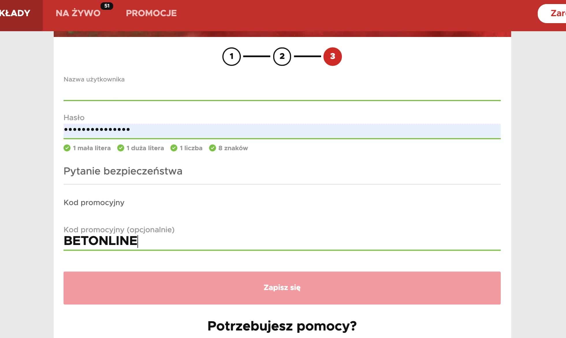 Jak dostać 1000 złotych na BetClic.pl?